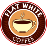Flat White Coffee Logo